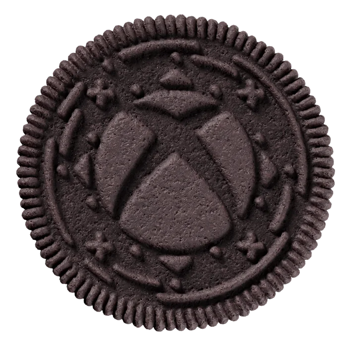 Biscoito OREO com o símbolo do Xbox