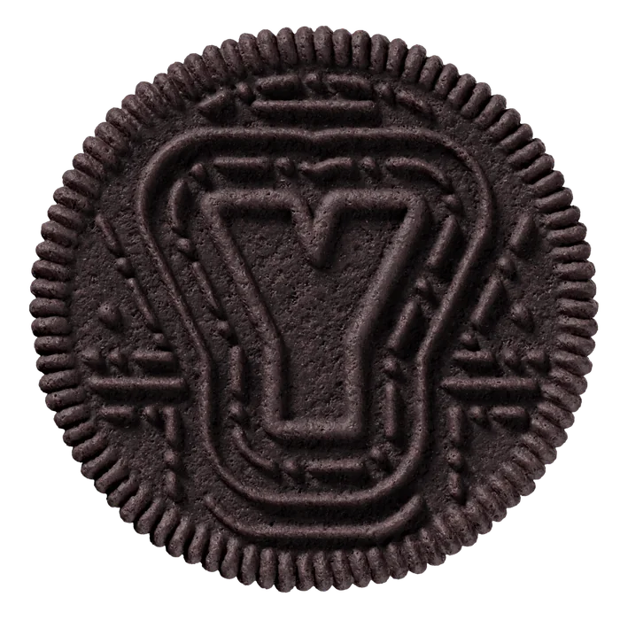 Biscoito OREO com o botão Y